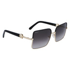 Ferragamo Gold Metal Sunglasses