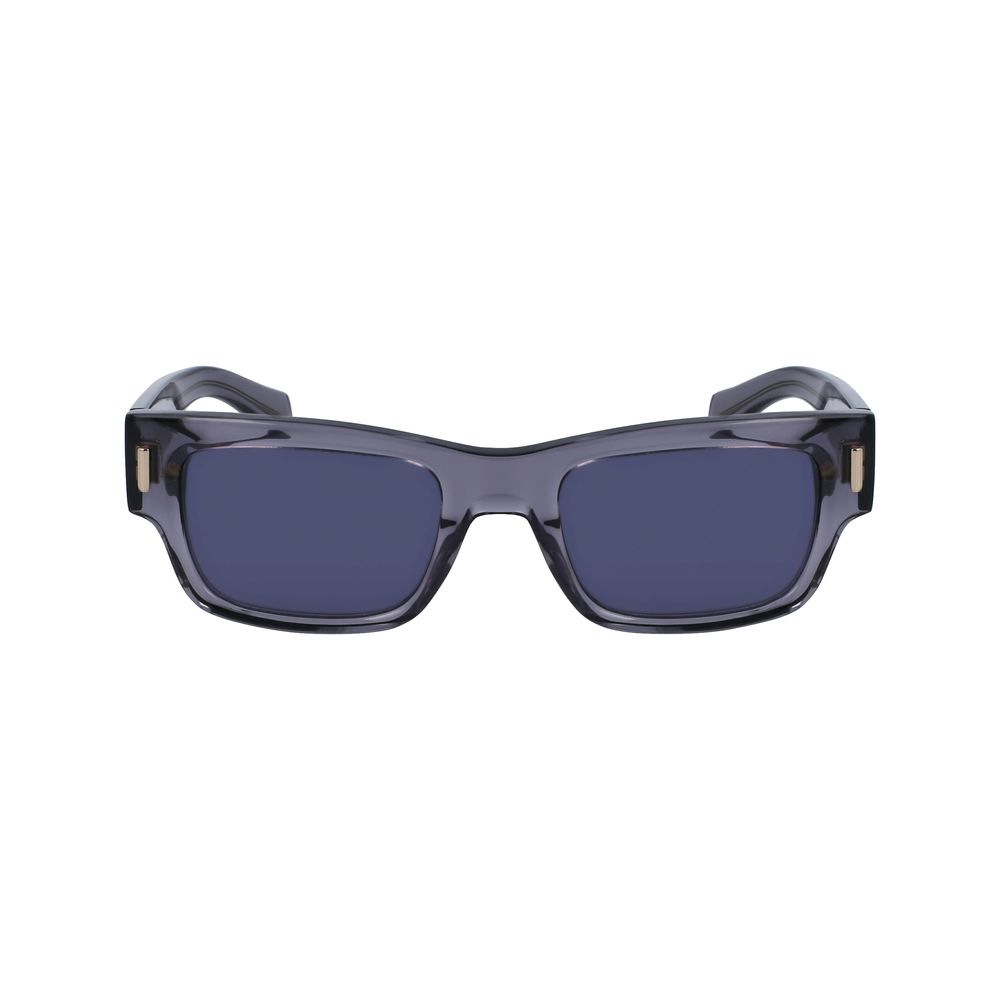 Ferragamo Gray Acetate Sunglasses