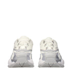 Versace White Fabric Chunky Sneakers