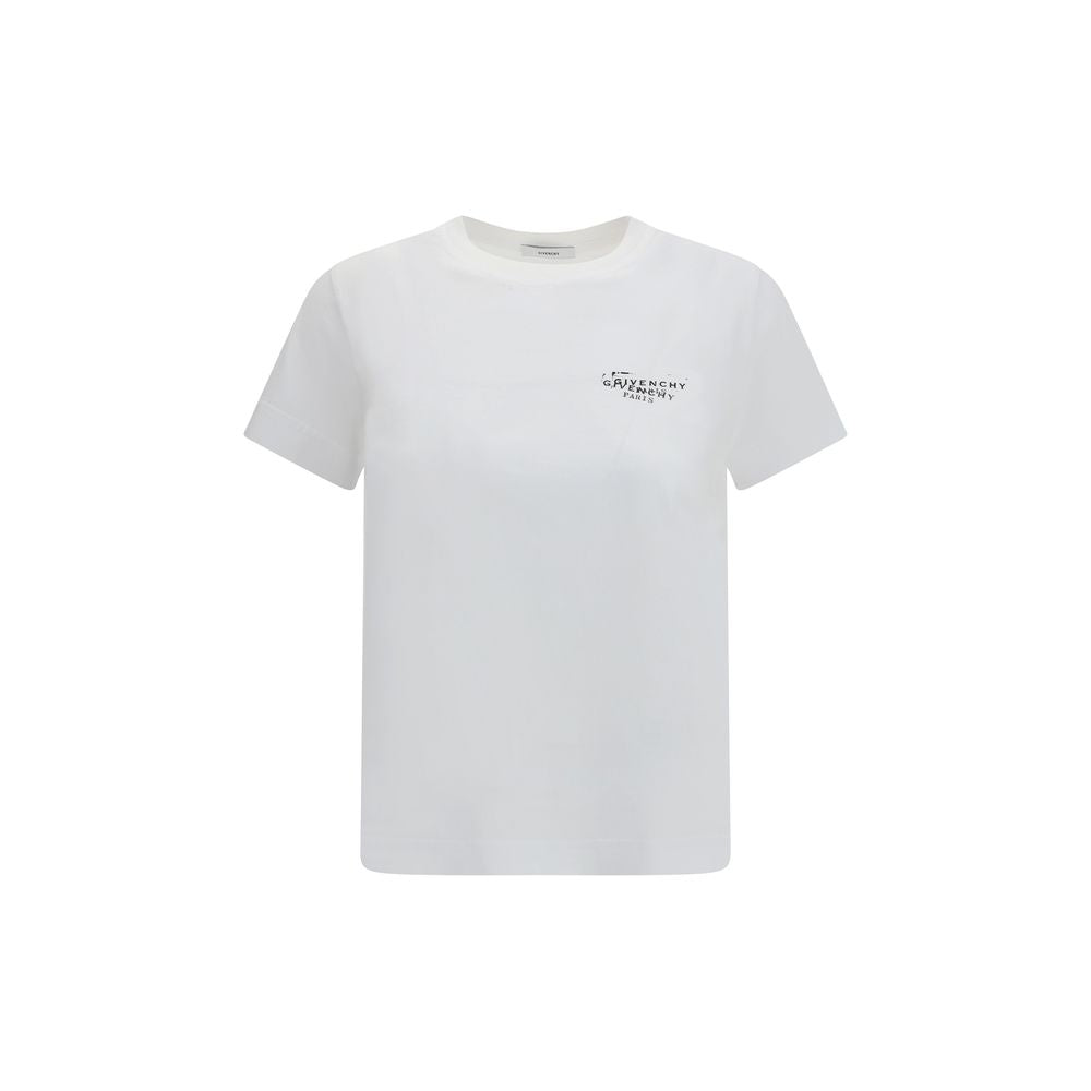 Givenchy White Cotton T-Shirt