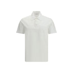 Authentic Designer Givenchy White Cotton Polo Shirt