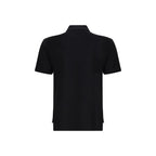 Givenchy Black Cotton Polo Shirt