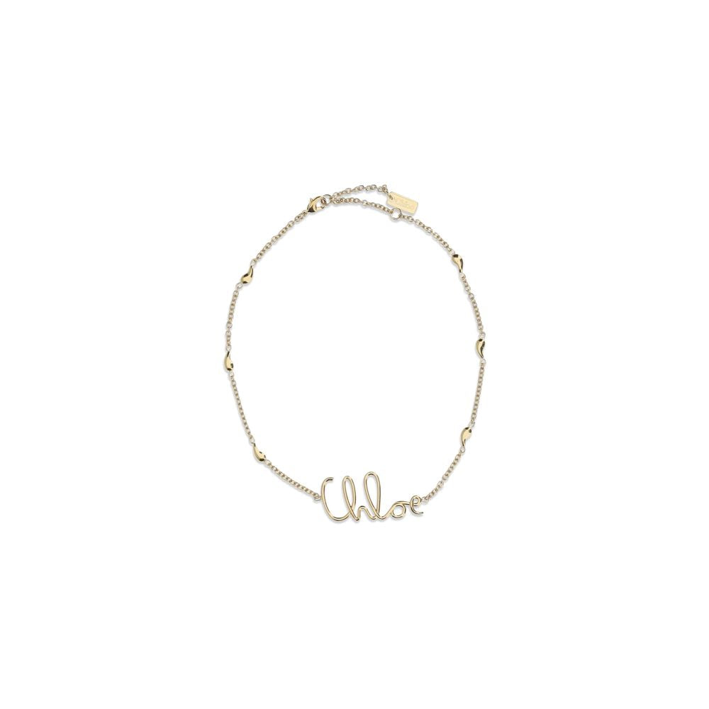 Chloé Gold Brass Necklace - CH-CHC24AFO64CB79DC-ONE SIZE