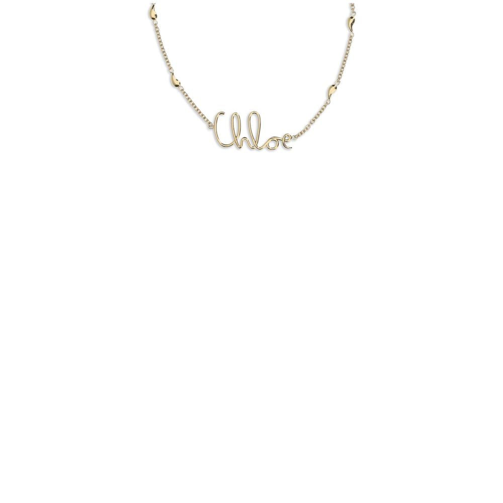 Chloé Gold Brass Necklace - CH-CHC24AFO64CB79DC-ONE SIZE