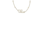 Chloé Gold Brass Necklace - CH-CHC24AFO64CB79DC-ONE SIZE