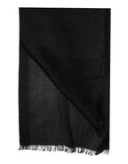 Authentic Designer Authentic Designer Dolce & Gabbana Black Cashmere Knit Neck Wrap Shawl Scarf