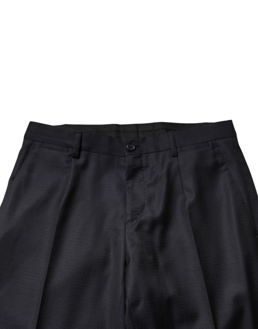 Dolce & Gabbana Black Wool Single Breasted Men 2 Piece Suit - KOS2357-44