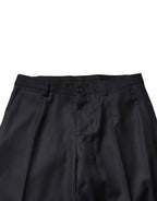 Dolce & Gabbana Black Wool Single Breasted Men 2 Piece Suit - KOS2357-44