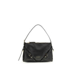 Givenchy Black Calf Leather Bos Taurus Shoulder Bag