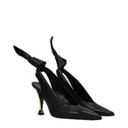 Givenchy Black Leather High Heel Pumps