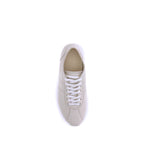 The Row Cream Calf Leather Bos Taurus Low Top Sneakers