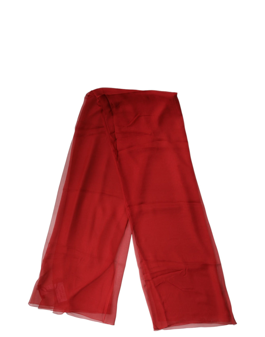 Authentic Designer Authentic Designer Dolce & Gabbana Red Stole Silk Neck Wrap Shawl Men Scarf