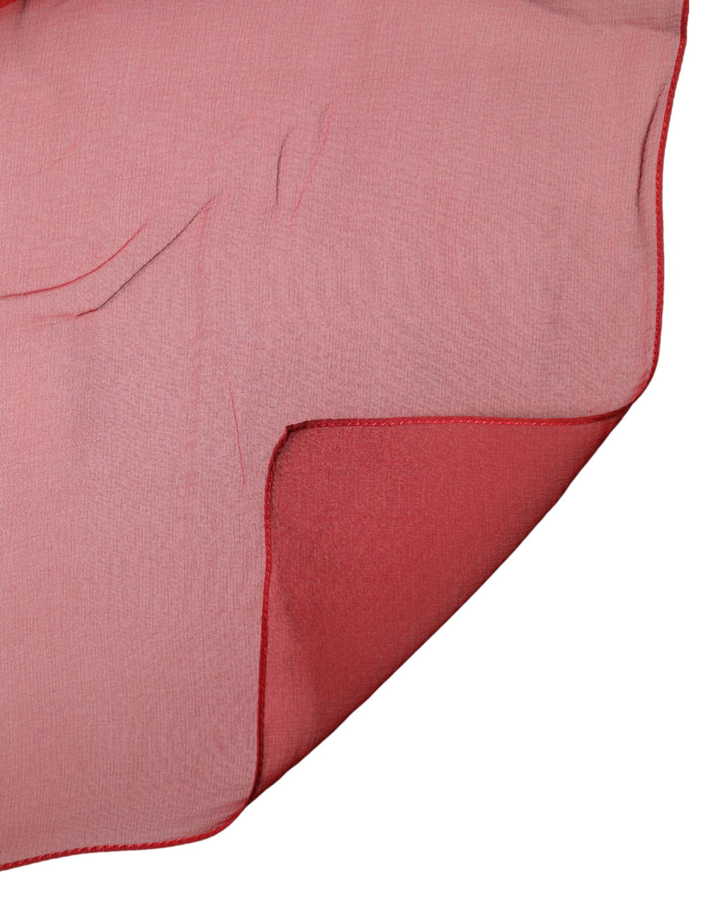 Authentic Designer Authentic Designer Dolce & Gabbana Red Stole Silk Neck Wrap Shawl Men Scarf