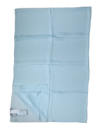 Authentic Designer Authentic Designer Dolce & Gabbana Light Blue Stole Silk Neck Wrap Shawl Scarf