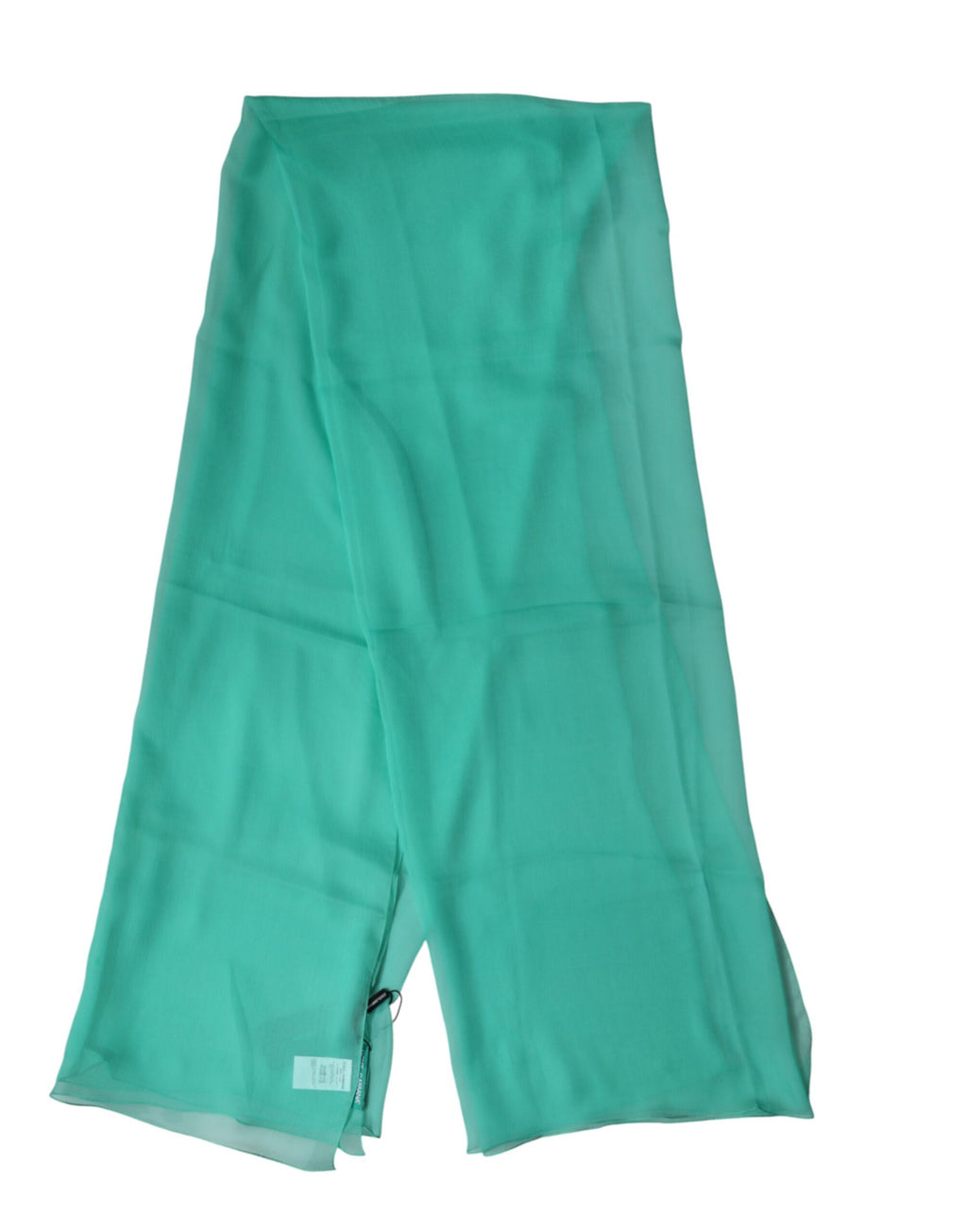 Authentic Designer Authentic Designer Dolce & Gabbana Teal Stole Silk Neck Wrap Shawl Men Scarf