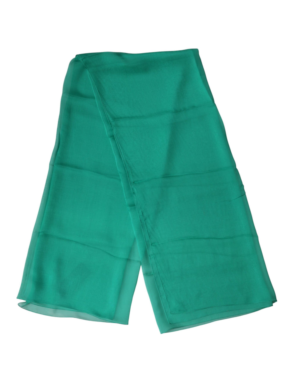 Authentic Designer Authentic Designer Dolce & Gabbana Green Stole Silk Neck Wrap Shawl Scarf
