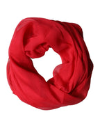 Authentic Designer Authentic Designer Dolce & Gabbana Red Stole Silk Neck Wrap Shawl Men Scarf