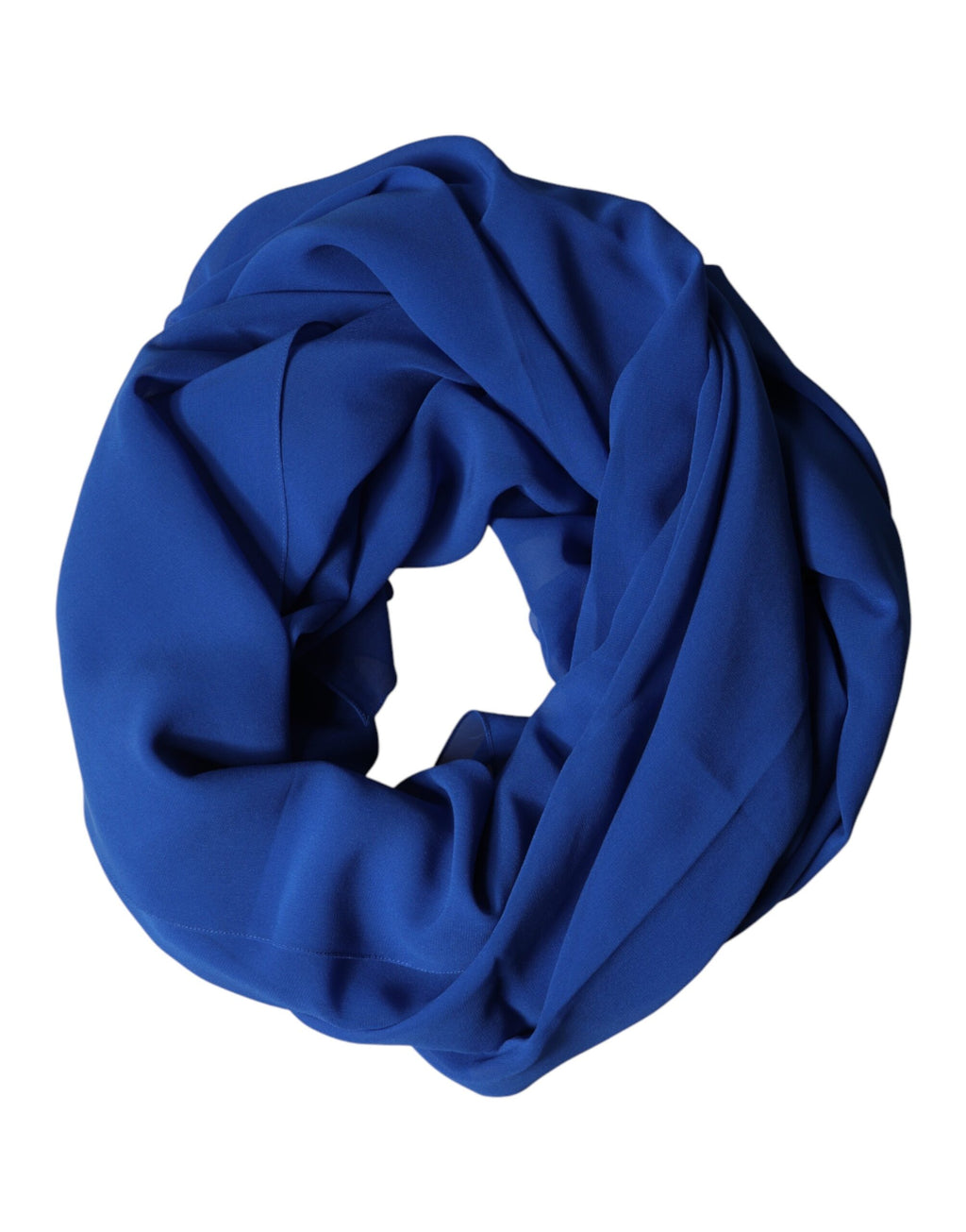 Authentic Designer Authentic Designer Dolce & Gabbana Blue Silk Stole Neck Wrap Shawl Men  Scarf