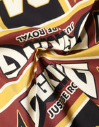 Authentic Designer Authentic Designer Dolce & Gabbana Multicolor DG King Square Foulard Men 50.5cm x 50cm Scarf