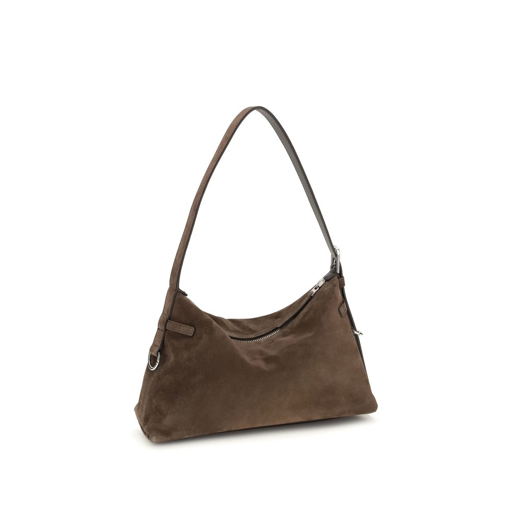 Givenchy Brown Calf Leather Bos Taurus Shoulder Bag