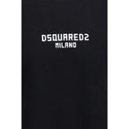 Dsquared² Black Cotton T-Shirt