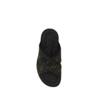 Fendi Black Rubber Slippers