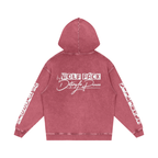Snow Washed Loose Cotton Hoodie