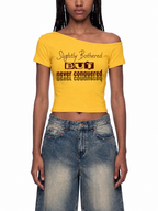 Women’s Off-the-Shoulder T-Shirt