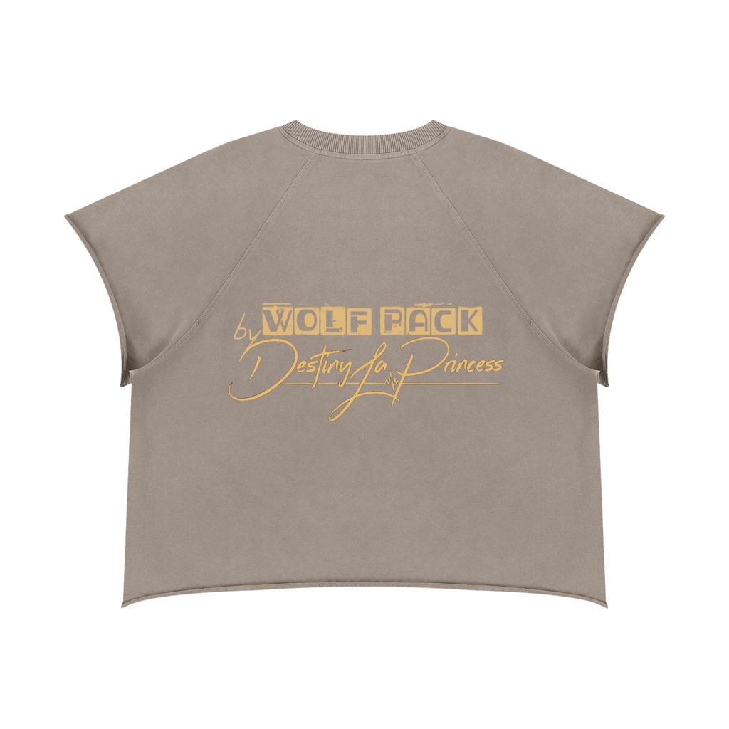 Unisex Vintage Wash Raw Edge T-Shirt