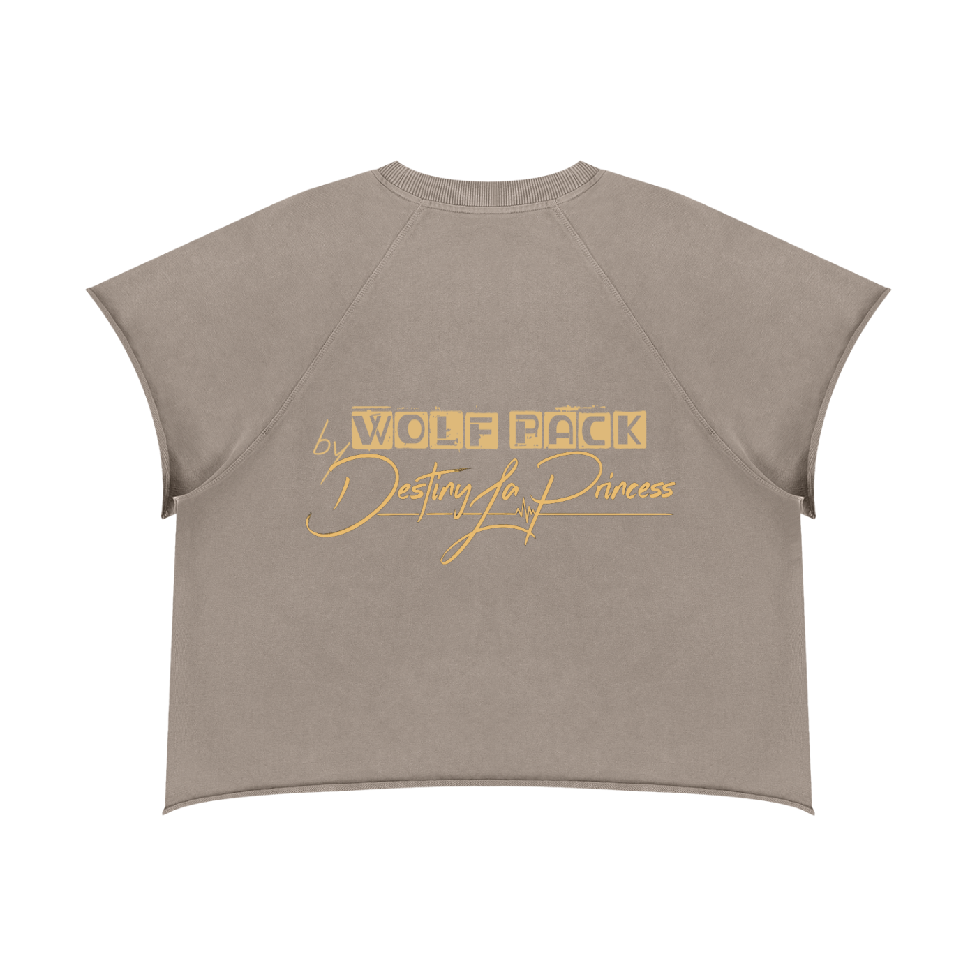 Unisex Vintage Wash Raw Edge T-Shirt