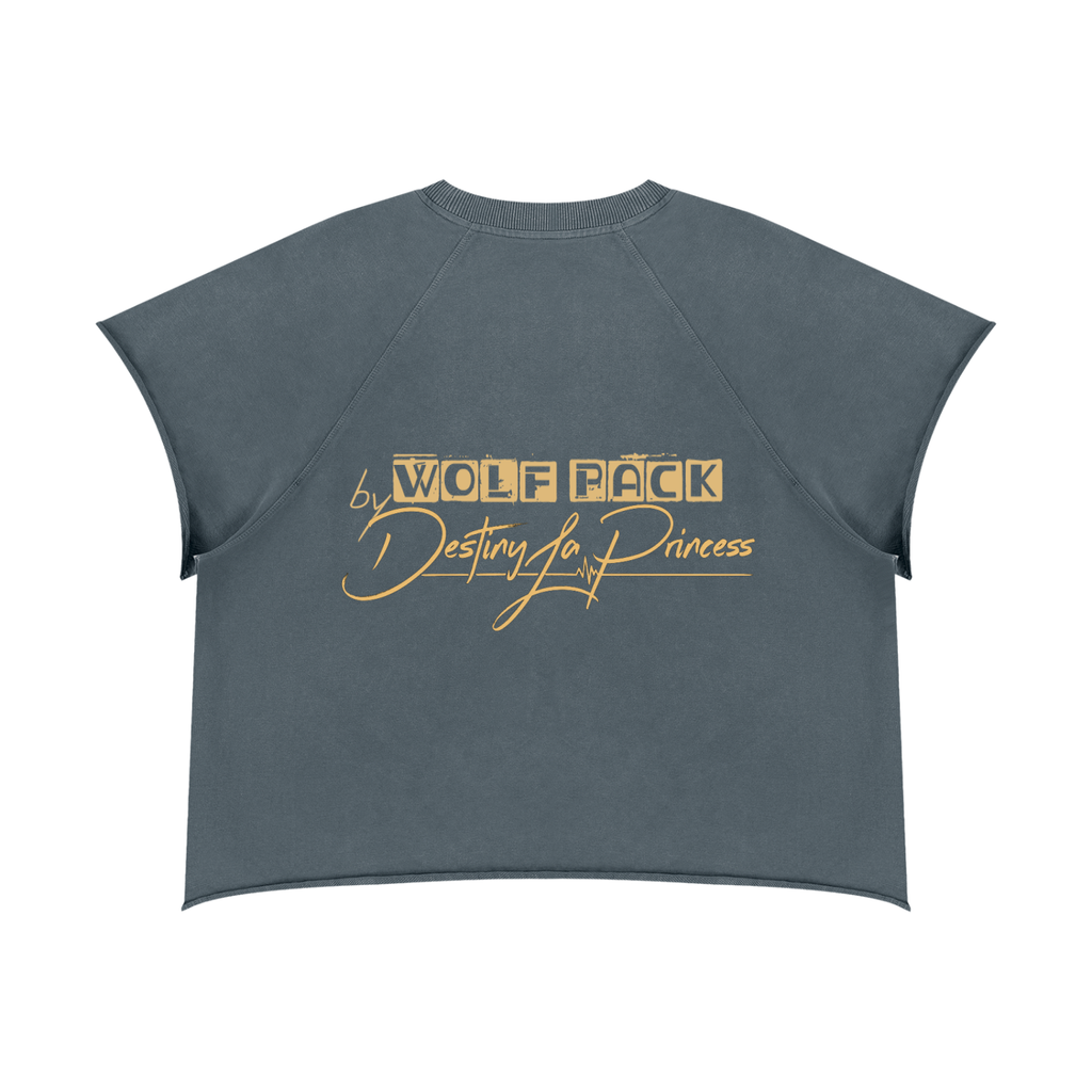 Unisex Vintage Wash Raw Edge T-Shirt