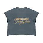 Unisex Vintage Wash Raw Edge T-Shirt