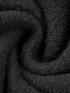 Vintage Washed Frayed Fleece Hoodie
