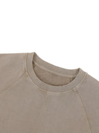 Unisex Vintage Wash Raw Edge T-Shirt